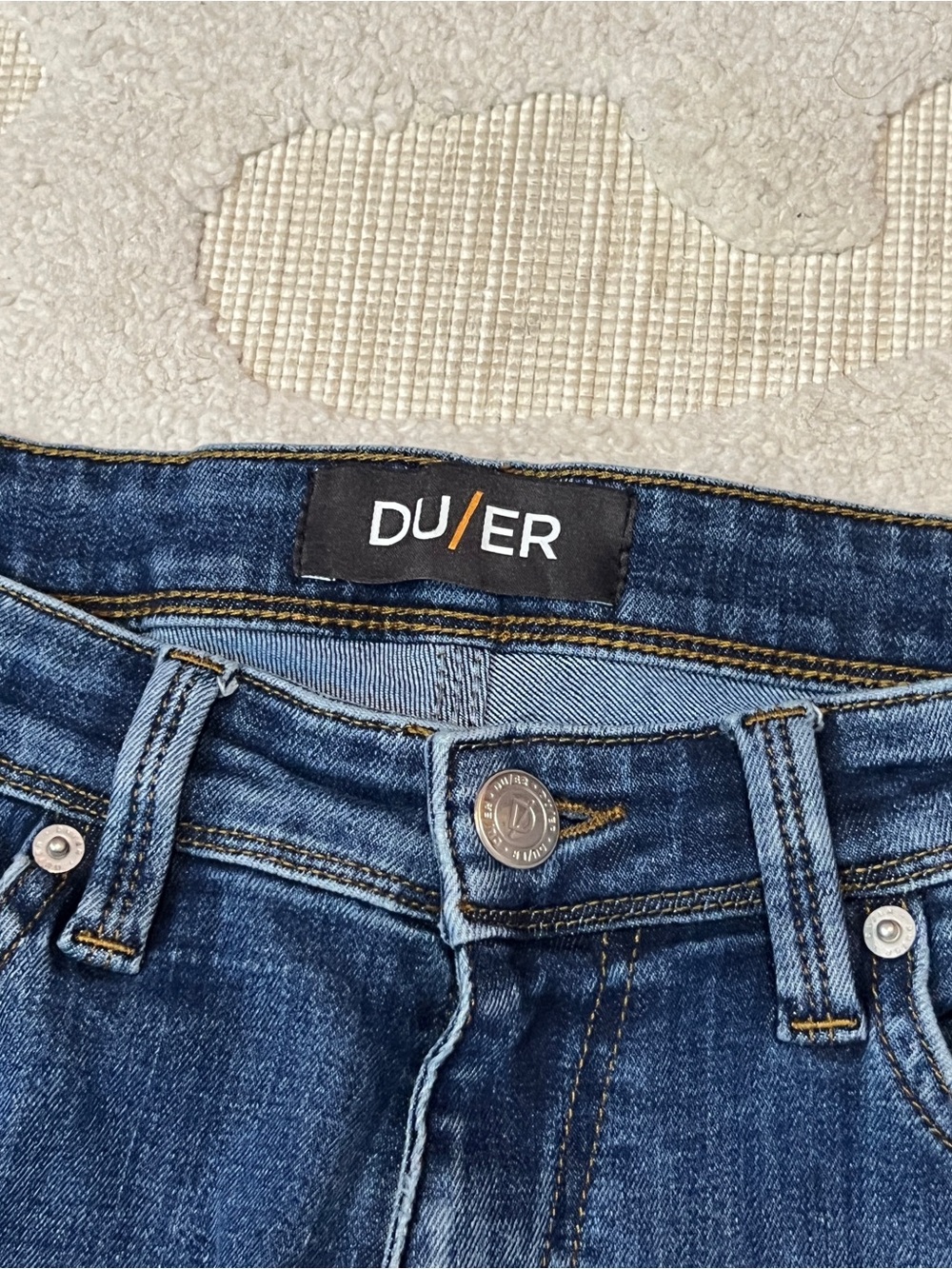 DU/ER No Sweat N2X Relaxed Taper Pants Stretch 33x30 Mens DUER Denim Jeans